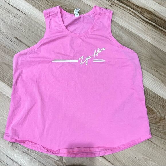 Zyia Active South Beach Sleeveless Pink Tank Women’s 3XL XXL - Picture 2 of 5